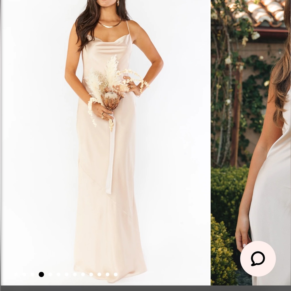 Show Me Your MuMu Cream Maxi Dress - Picture 5 of 6